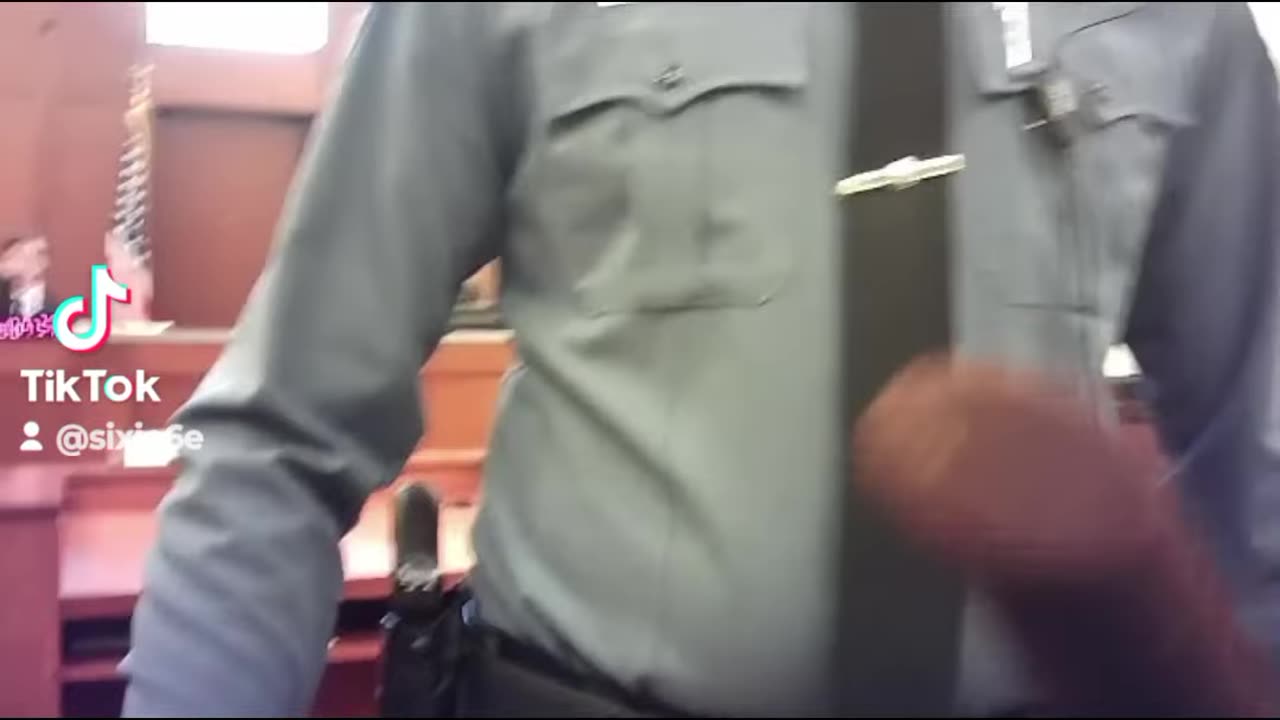 Court Marshal gets fooled and is proud of himself