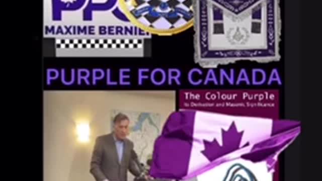 🇨🇦A purple Canada🟣