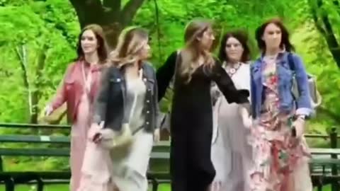 How do they react when you put a loud fart in front of passers-by?