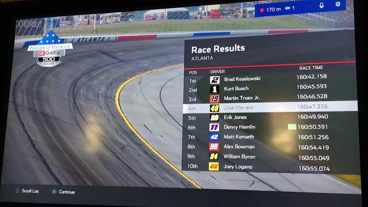 2020 NASCAR HEAT 5 CAREER MODE S2 PART 41 CUP SERIES ATLANTA SPIN 4 TIMES AND KEEP FIGHTING BACK