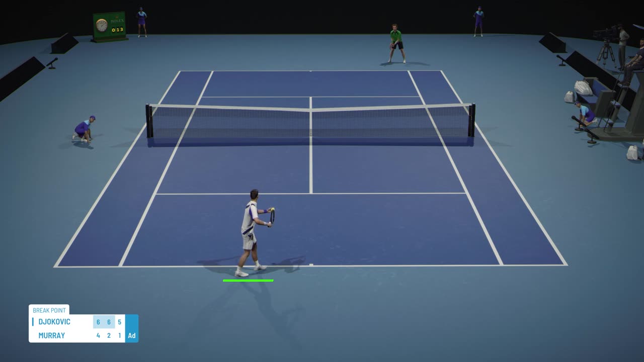 TIEBREAK - Roger Federer Vs Novak Djokovic I Miami Open I Expert Difficulty