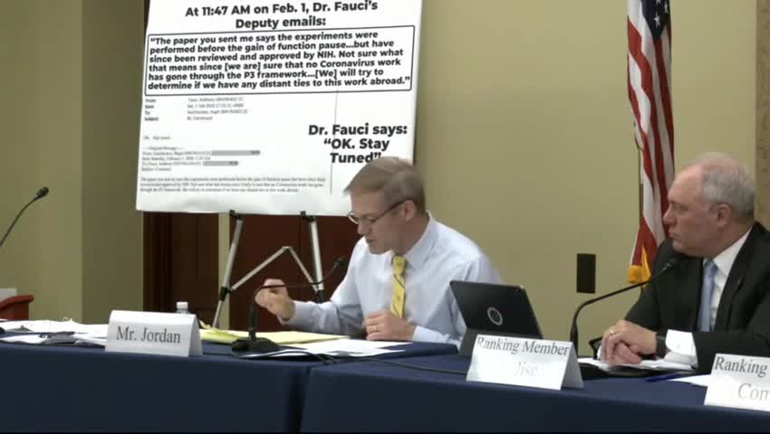 Jim Jordan on Fauci emails