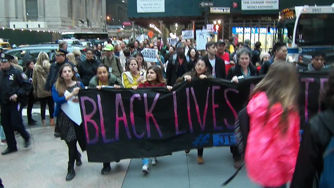 March with a Purpose for Ramarley Graham in New York City-USA