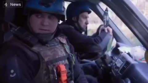 Ukrainian troops search for "Russian collaborators" in the occupied towns