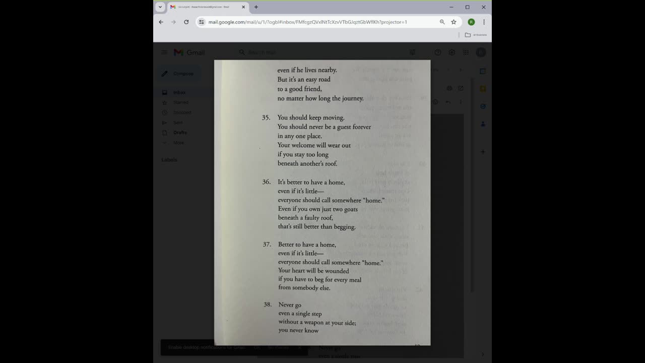 The Hávamál : A fool's interpretation of stanzas 34 - 38