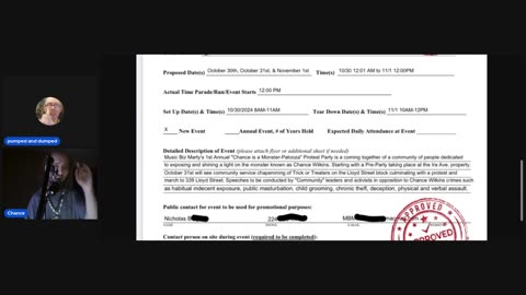 Cyraxx on MBM's stream 2024-10-18 "Major event planned for Halloween in Akron"