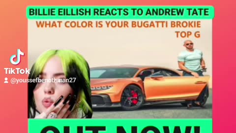 BILLIE EILLISH REACTS TO ANDREW TATE 😂