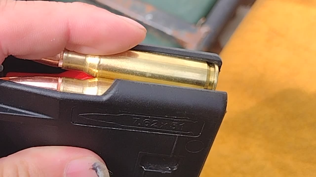 First reloads 308 H-Varget 165 grain Hornady SST