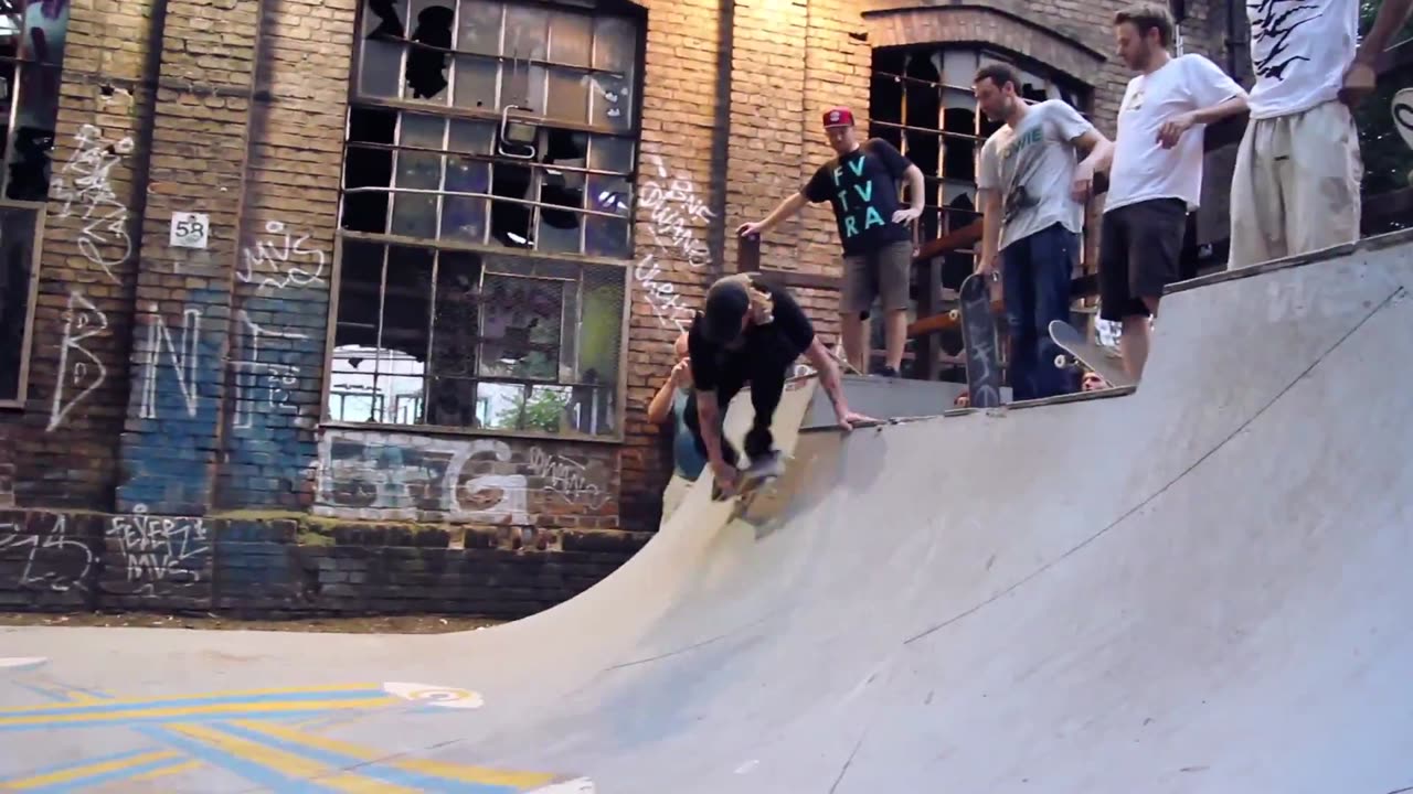 Mike Vallely skates a Mini Ramp in Berlin