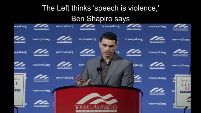 Ben Shapiro debunks microagressions