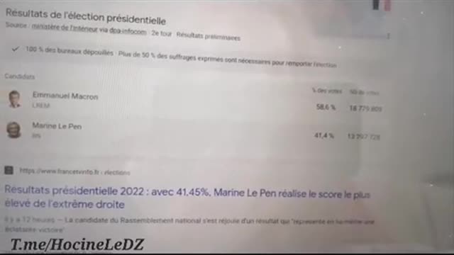 Fraude aux élections présidentielles Française 2022 ?!?