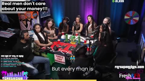 REAL MEN DON'T CARE ABOUT YOUR MONEY!!!