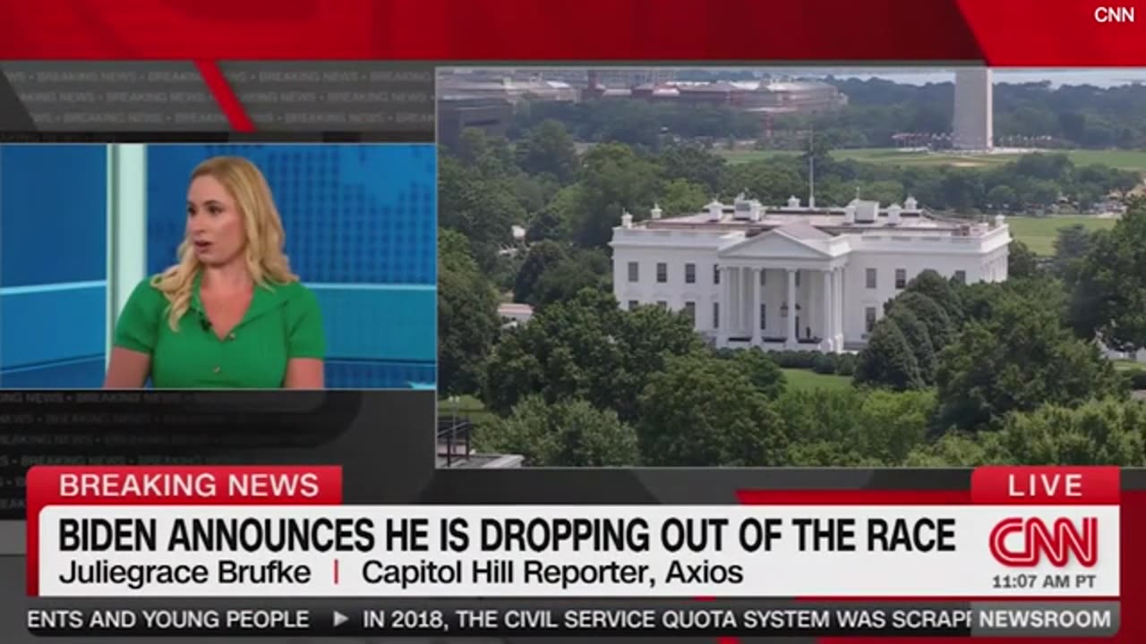 President Biden has officially DROPPED OUT of the race