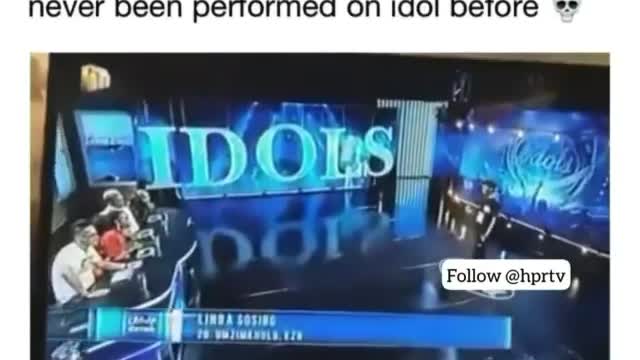 IDOLS GOT NOTHING ON THIS contestant