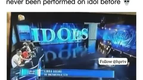 IDOLS GOT NOTHING ON THIS contestant