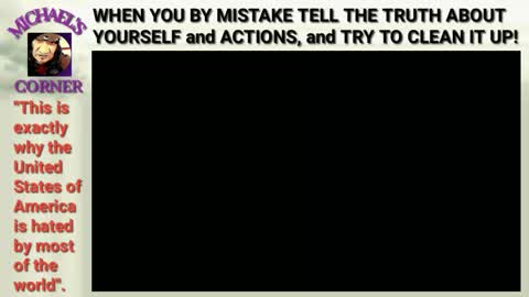 When you know the truth, and it's finally revealed by the horses mouth!