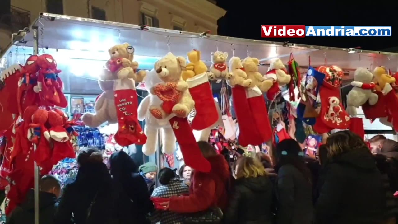 Epifania ad Andria: in piazza Catuma anche i mercatini