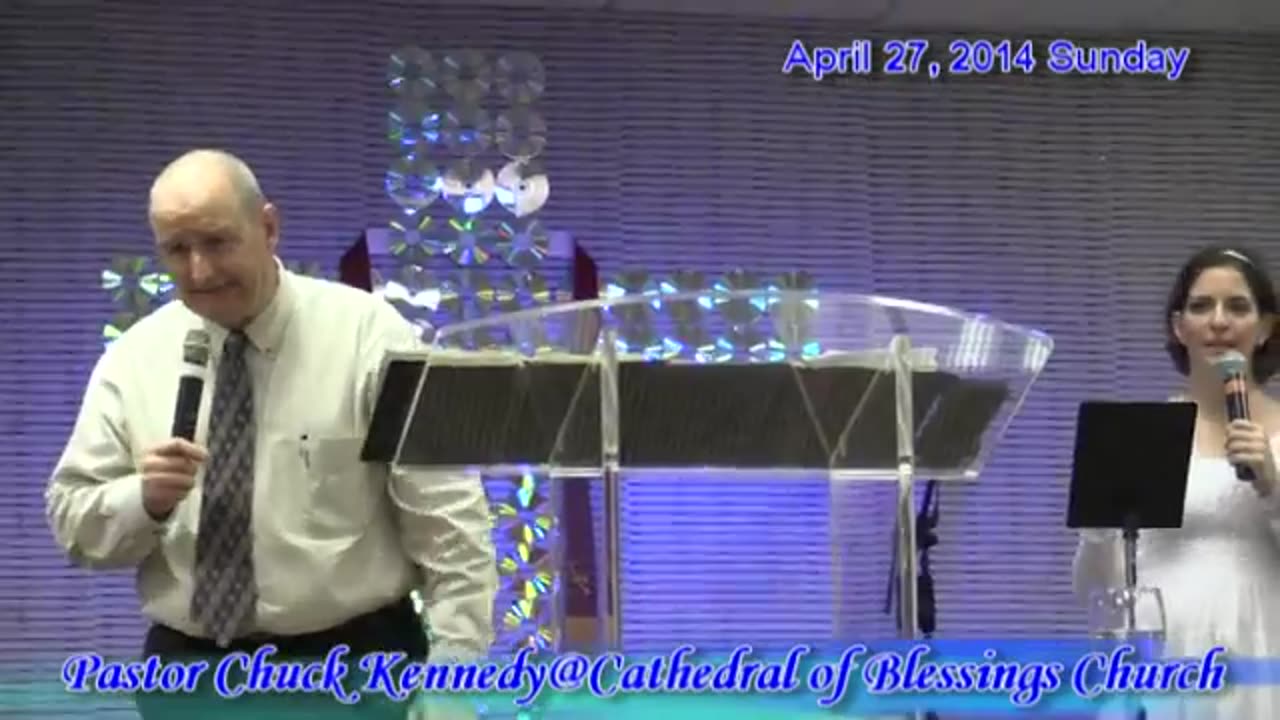 April 27 2014 Sunday BREAKTHROUGH Pastor Chuck Kennedy at Brazilian Church Sarasota Fl