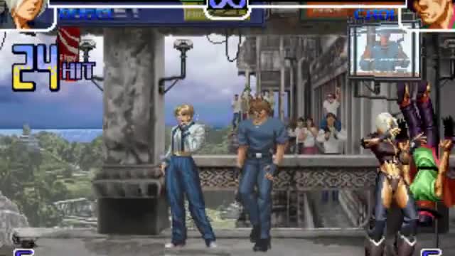 Kof2002 Combo video - Angel Sequência INFINITA-01