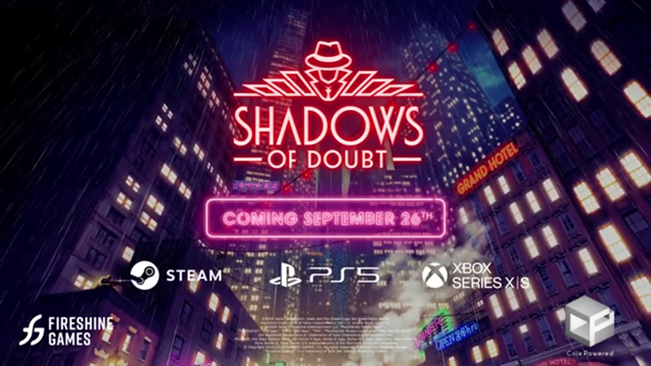 Shadows of Doubt - Official 1.0 and Release Date Announce Trailer