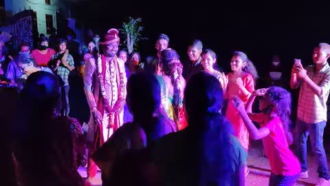 The bride Dance in Her Marrige