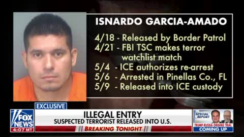 Suspected Terrorist Released into the State of Florida by the Biden Admin