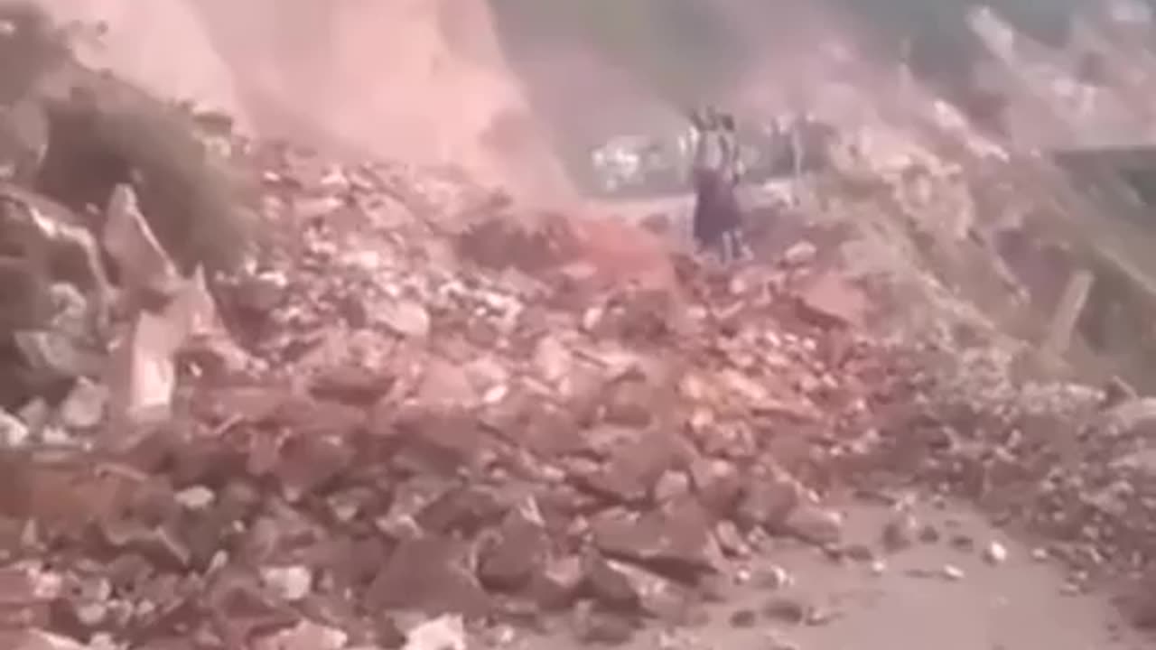 Witch Attempts To Stop Landslide With Magic