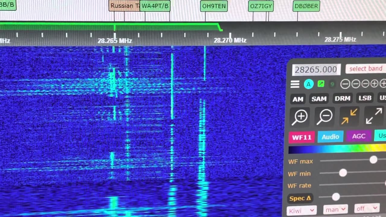 29.855 MHz FM Russian Taxi Cab Radio Dispatcher Radio Taxi Controller [G8JNJ SDR] 03 01 2024