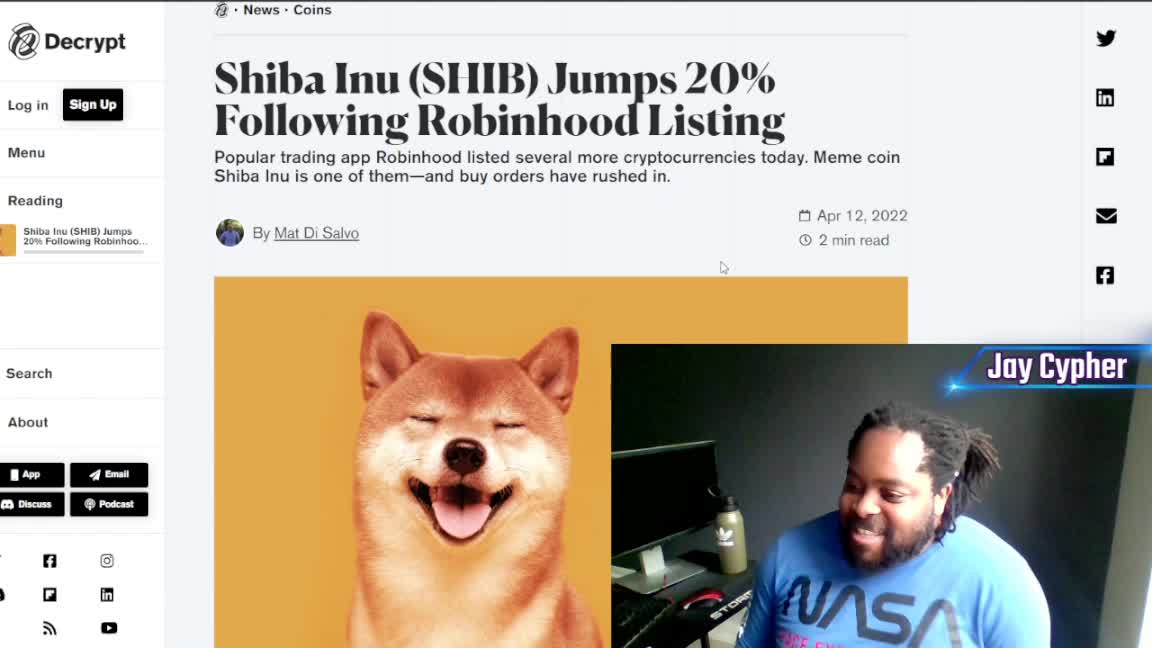 Cypher Short- SHIBA INU: What is Shiba Inu/ News / Shibaverese