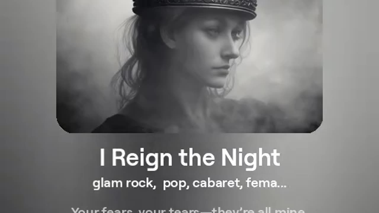 I Reign the Night - Night Terror's Anthem (Glam Rock/Cabaret Epic)