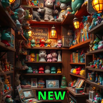 The Toy Shop That Comes Alive at Night