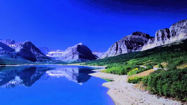 We just stood there drinking in the scenery.