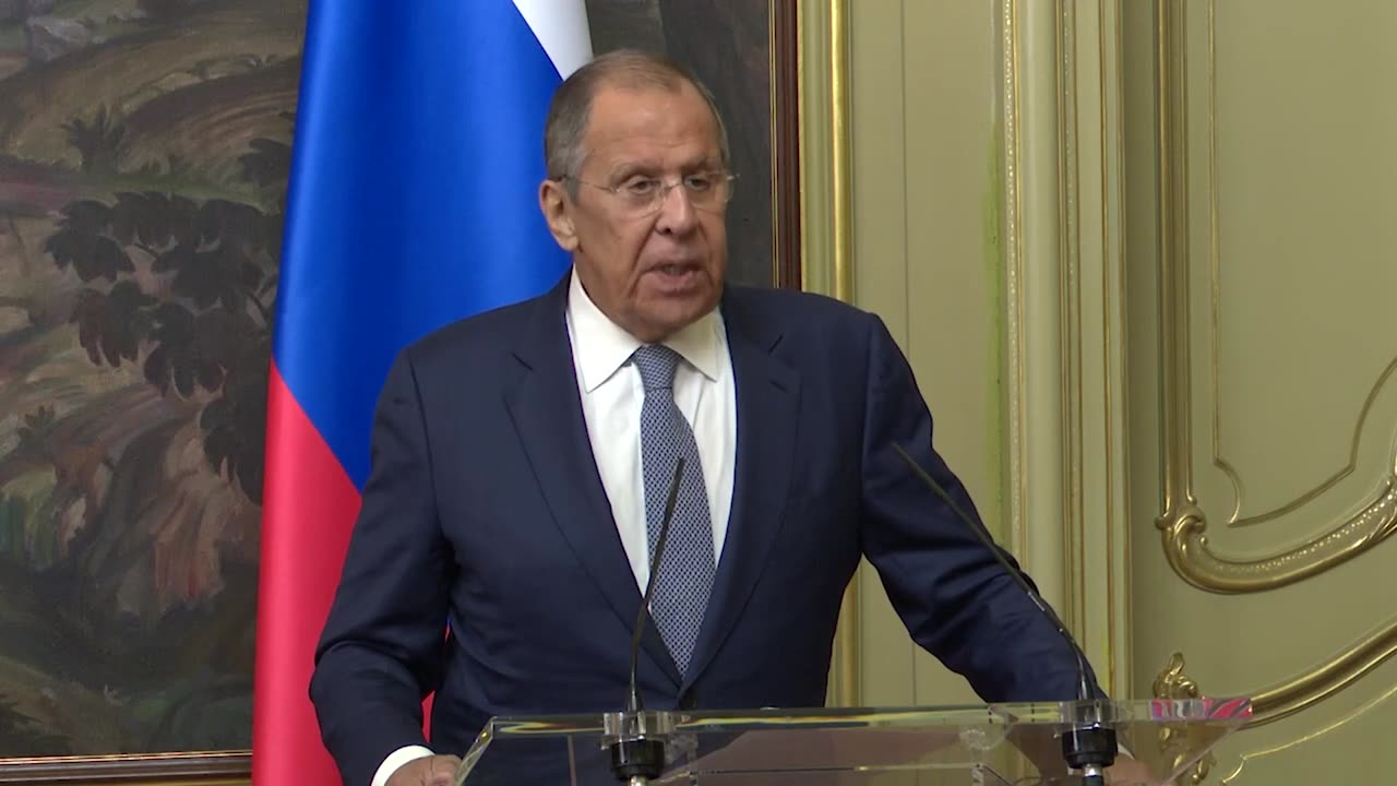 LAVROV - The rules-based order is doomed - SUB