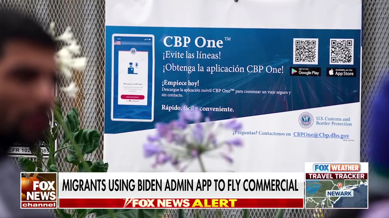 Migrants using Biden admin forms to fly commercial