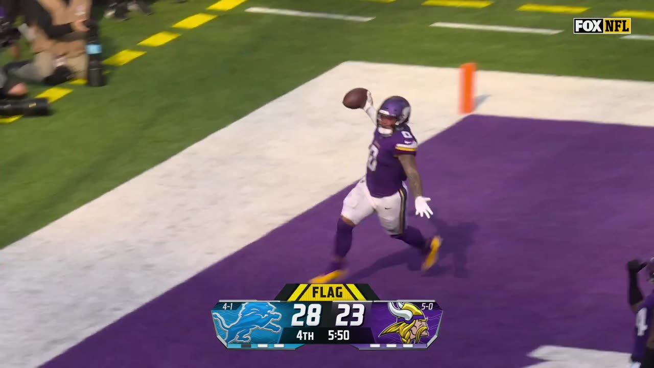 NFL - IVAN PACE GIVES MINNESOTA THE LEAD!