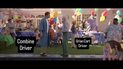 how grain cart guys are treated
