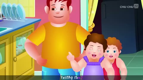 Johny Johny Yes Papa Nursery Rhyme - Cartoon Animation Rhymes & Songs for Children