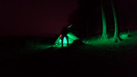 Nightlapse. Wildcamping.