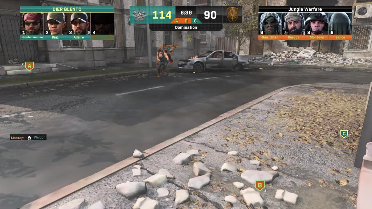 Call of Duty Modern Warfare MW match