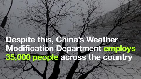 China Investing 168 Million For Weather Control