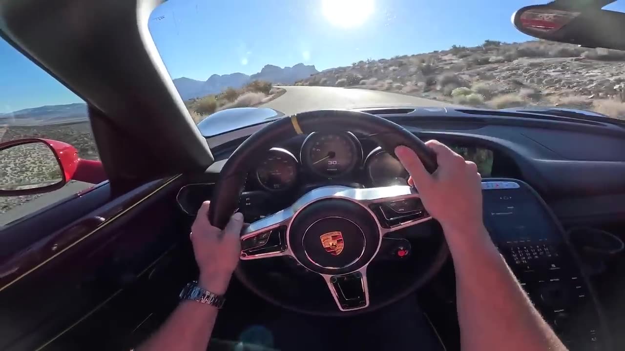 Porsche 918 Spyder POV Drive