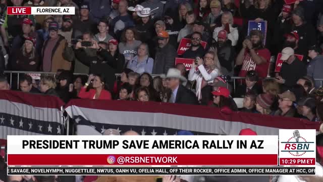 Trump praises AZ Secretary of State Candidate Mark Finchem: "Tough, smart, and loves our country!"