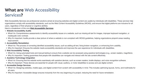 Web Accessibility Solutions: Making the Web Accessible for Everyone