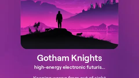 Gotham Knights AI generated song