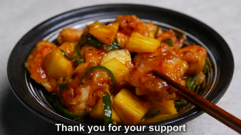 Sweet and sour chicken