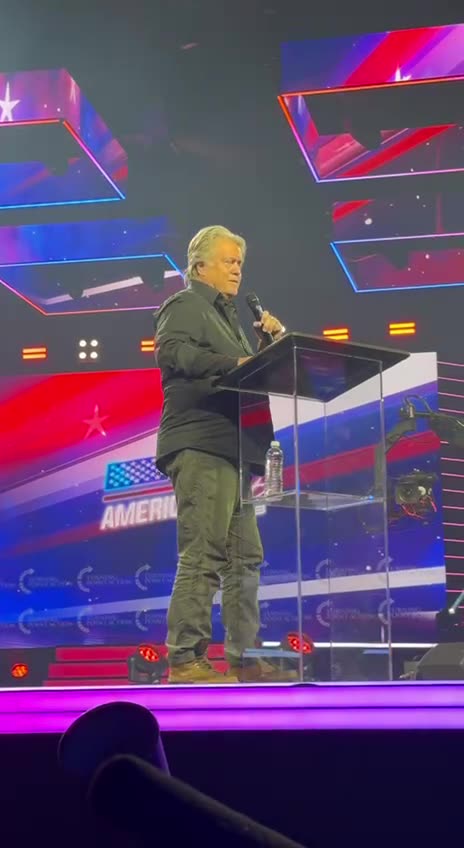 STEVE BANNON 🦅: They’re scared the death of you!