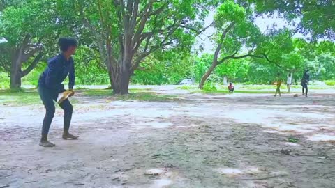 navabfazzu playing cricket