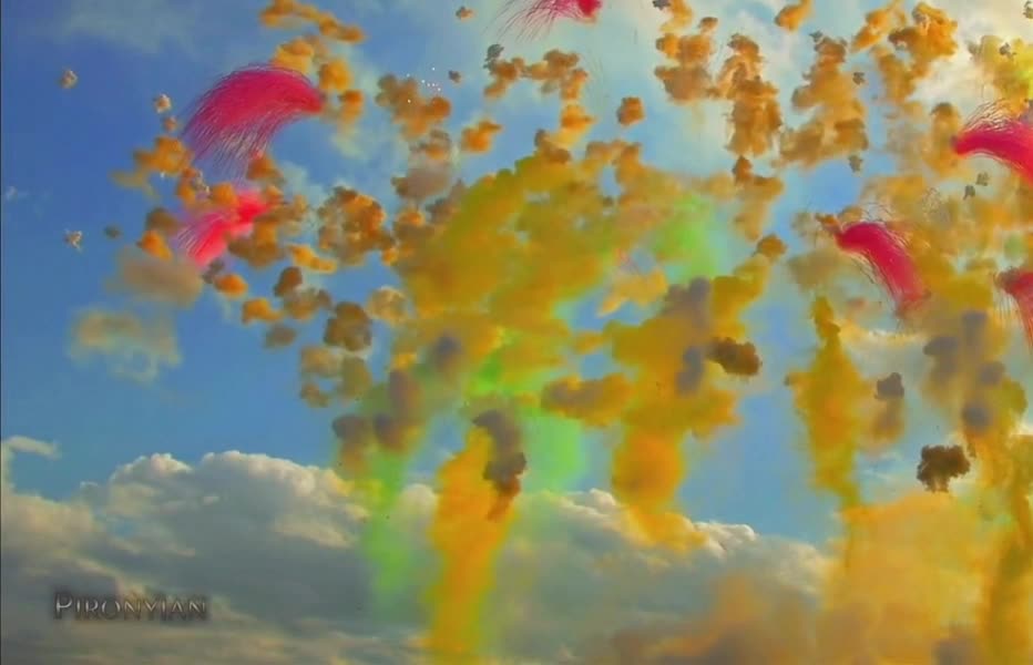 beautiful fireworks