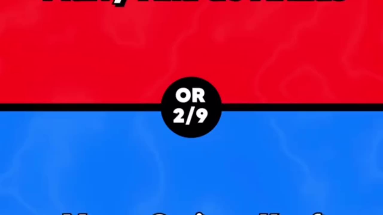 Choose wisely