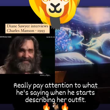 I THINK CHARLES MANSON KNEW WHAT WE ARE FINDING OUT NOW/ HE SAYS ITS "ANONYMOUS" 🤔